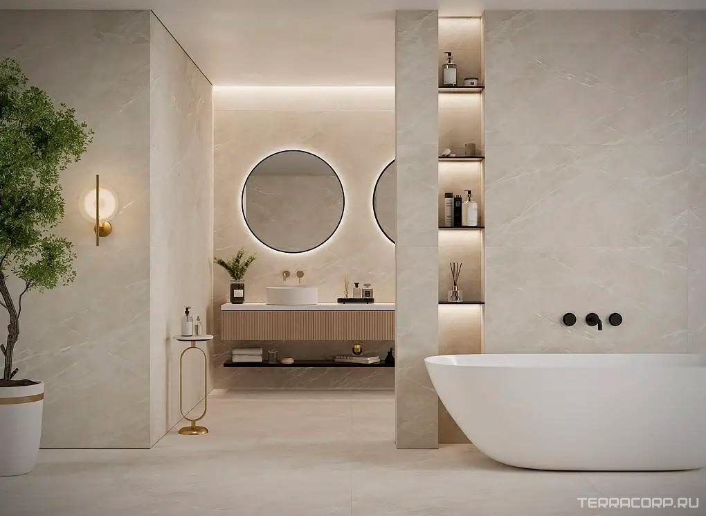 Керамогранит Gracia ceramica Crema Керамогранит beige PG 01 60х120 Бежевый, фото 1