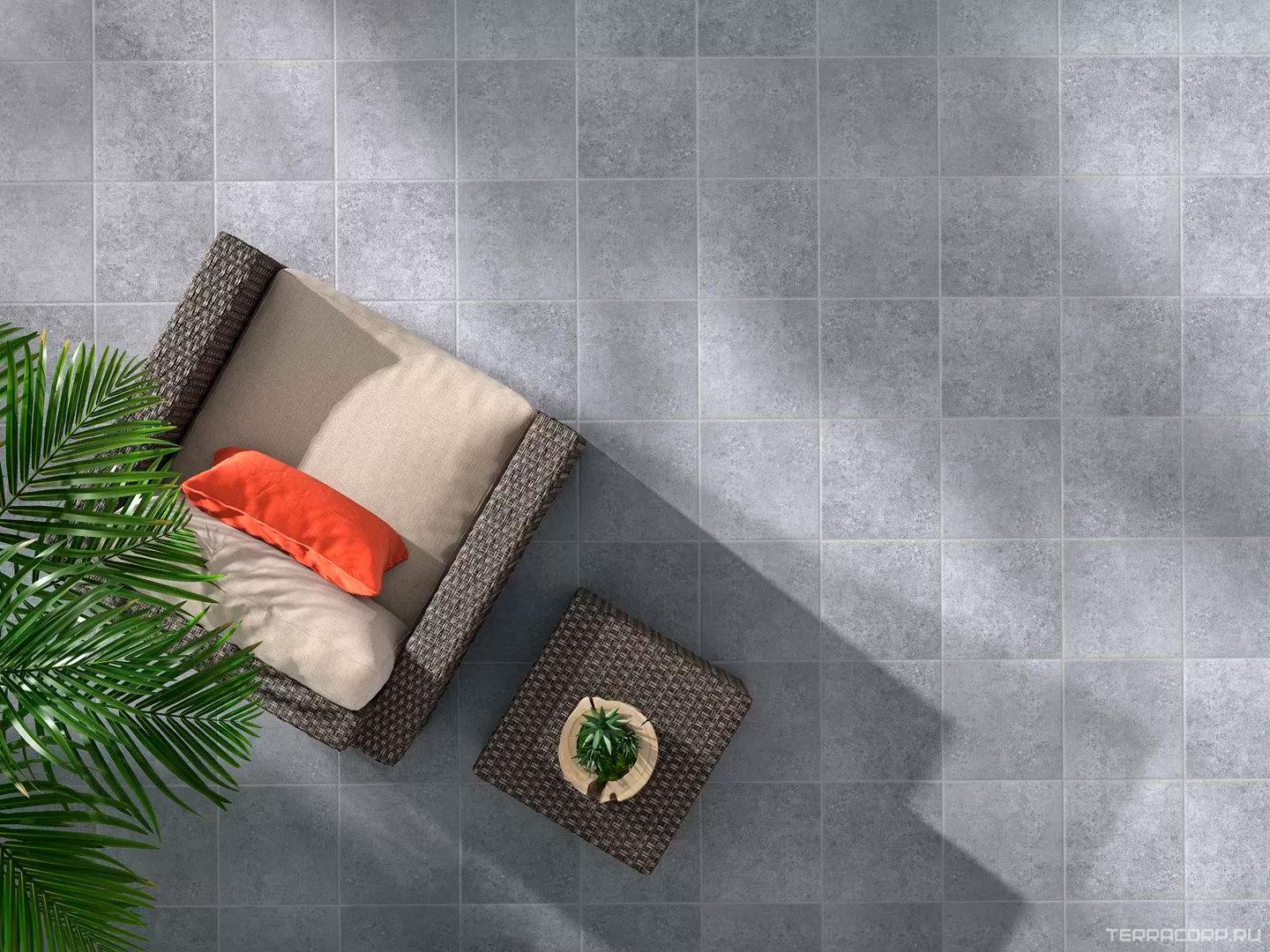 Ступени Kerama Marazzi Аллея серый плинтус гр. 30x7,2 ZZ Серый, фото 3