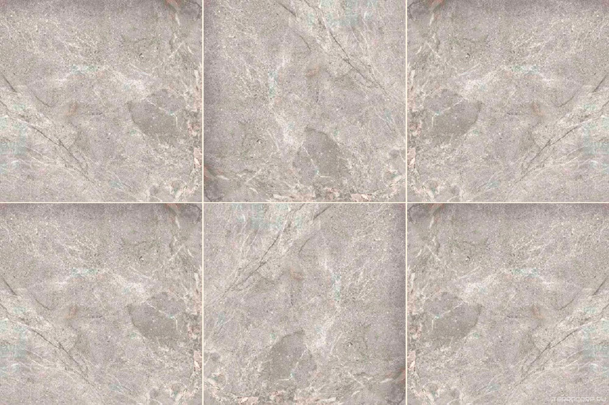 Керамогранит Zerde Reef Stone Relief Reef stone relief base grey 60x60 Серый, фото 1