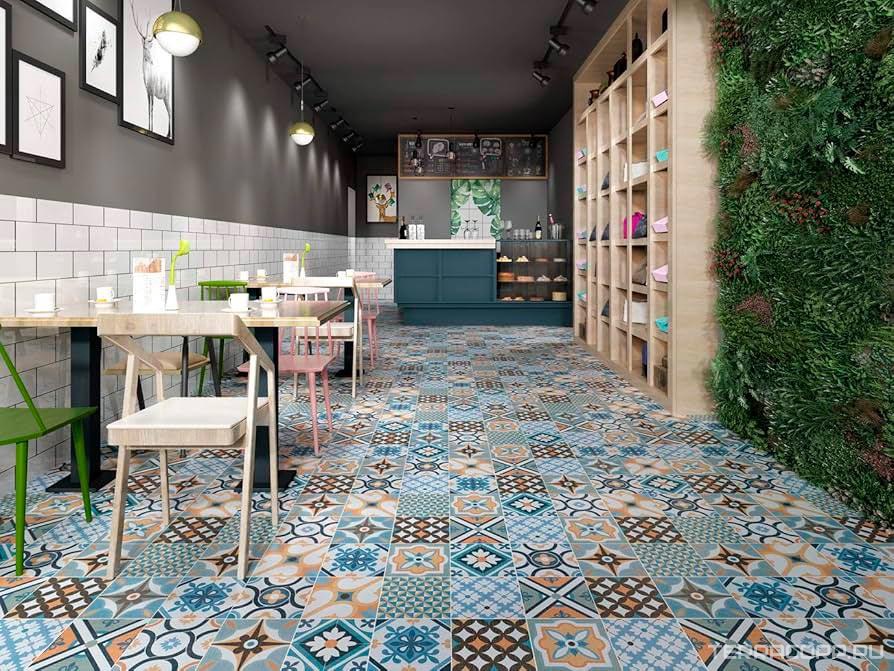 Керамогранит DeShun Ceramics Art Decor DF206 20x20 Комбинированный, фото 1