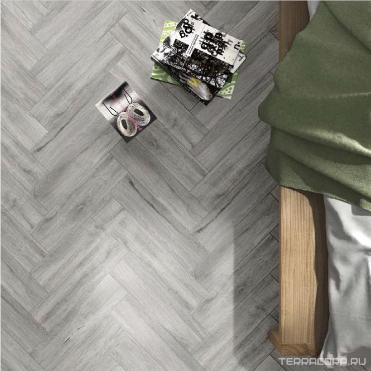 Керамогранит Gracia ceramica Oak grey 12.5x50 Серый, фото 1