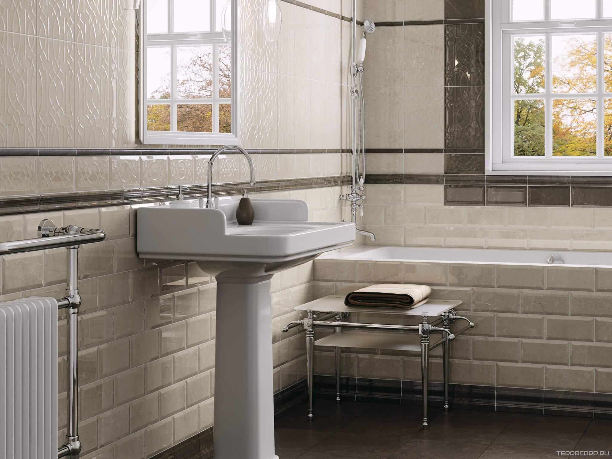 Керамическая плитка Kerama Marazzi Эль-Реаль бор. стена 30х5,7 ZZ Бежевый, фото 1