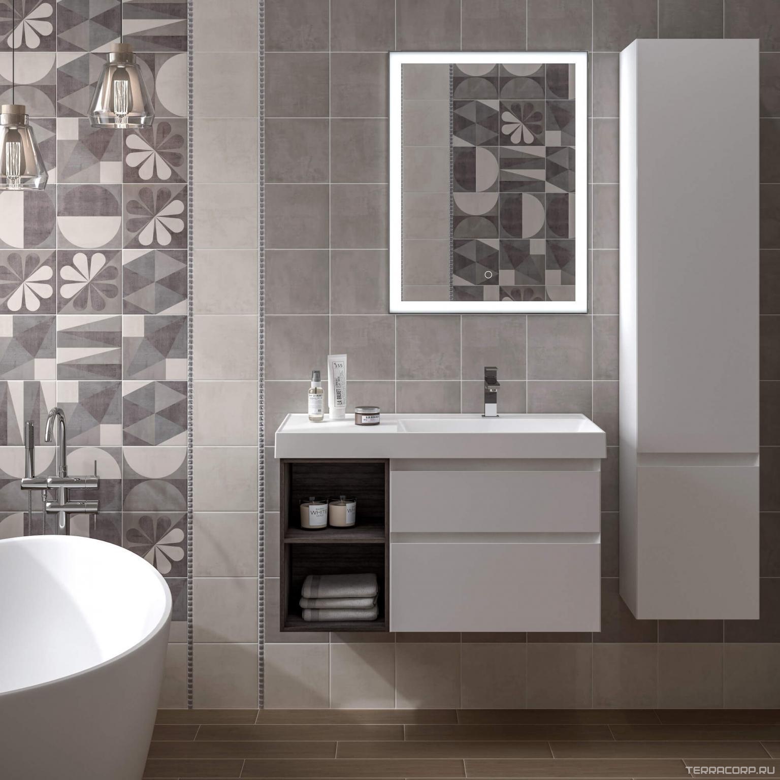 Керамическая плитка Kerama Marazzi Понти серый ХХ 20x20 Серый, фото 4