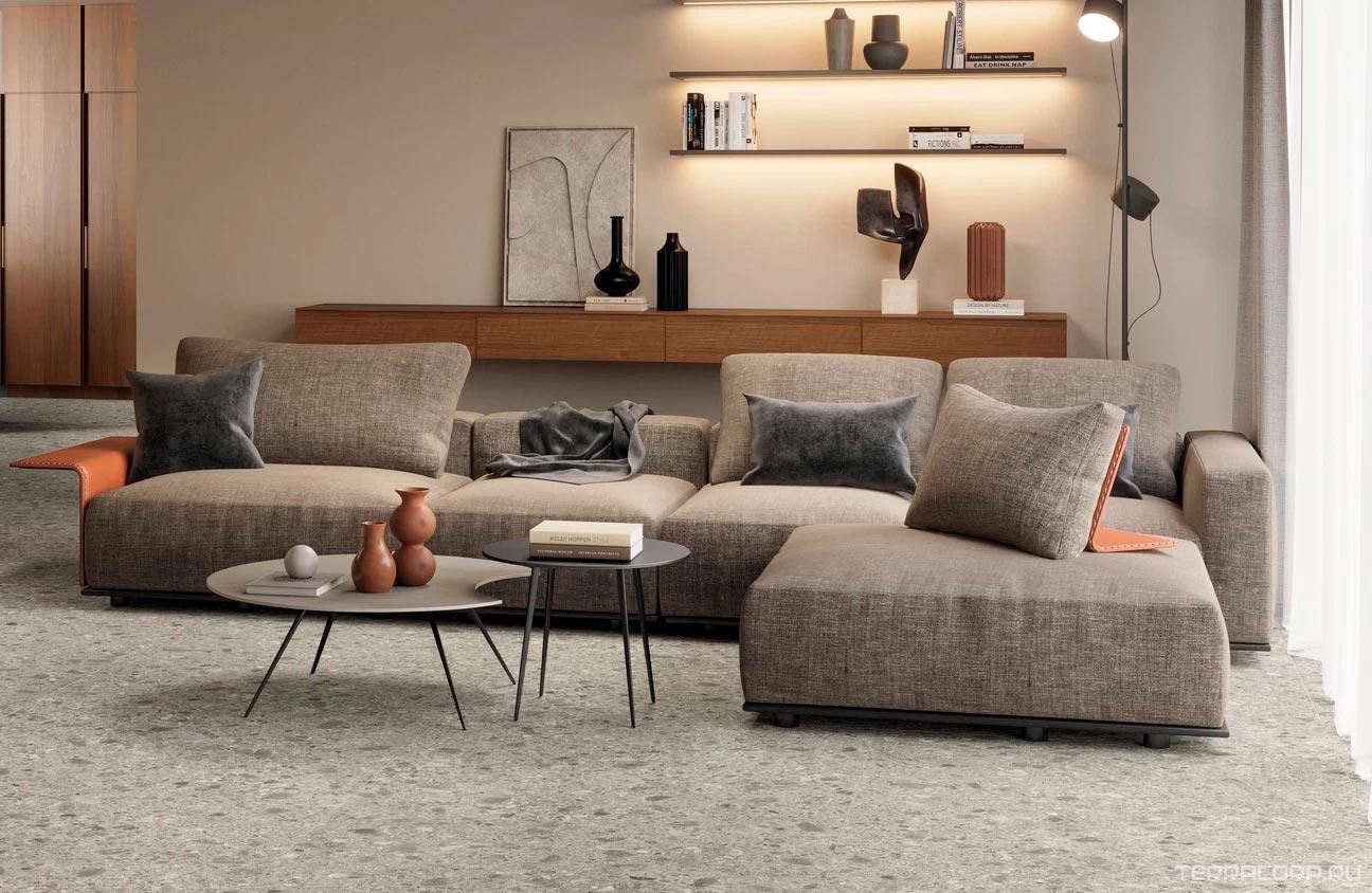 Керамогранит Atlas Concorde Italy Boost Mix Smoke 60x60 Черный, фото 1