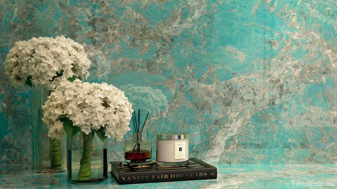Керамогранит Atlas Concorde Italy Marvel Gala Marvel Crystal White Lappato KL 120x278 Белый, фото 4