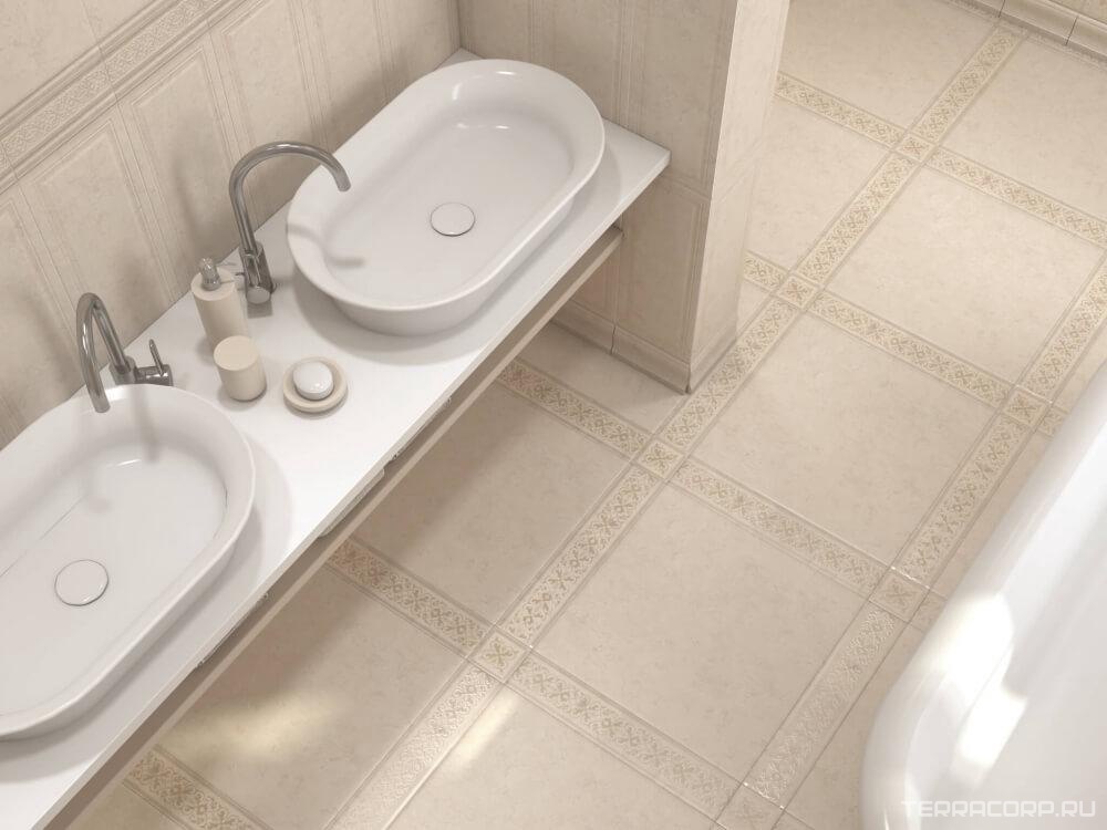 Керамогранит Kerama Marazzi Резиденция Плинтус 9.9х20 Бежевый, фото 7