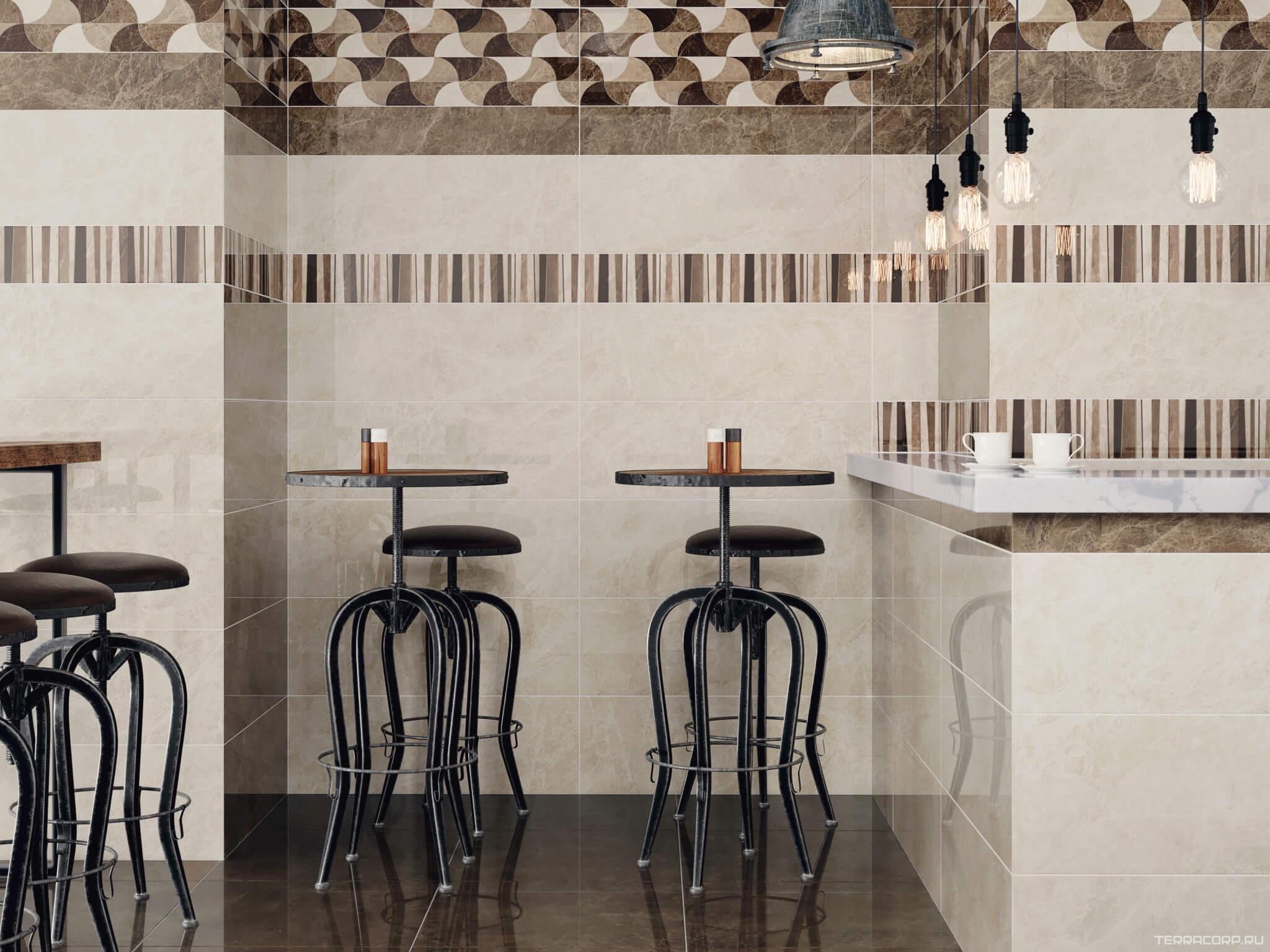 Керамическая плитка Kerama Marazzi Гран-Виа Бордюр коричневый светлый обрезной XX2,5x30 Коричневый, фото 1