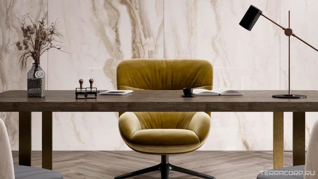 Керамогранит Pamesa Nebula Almond leviglass 60X120 Комбинированный, фото 2
