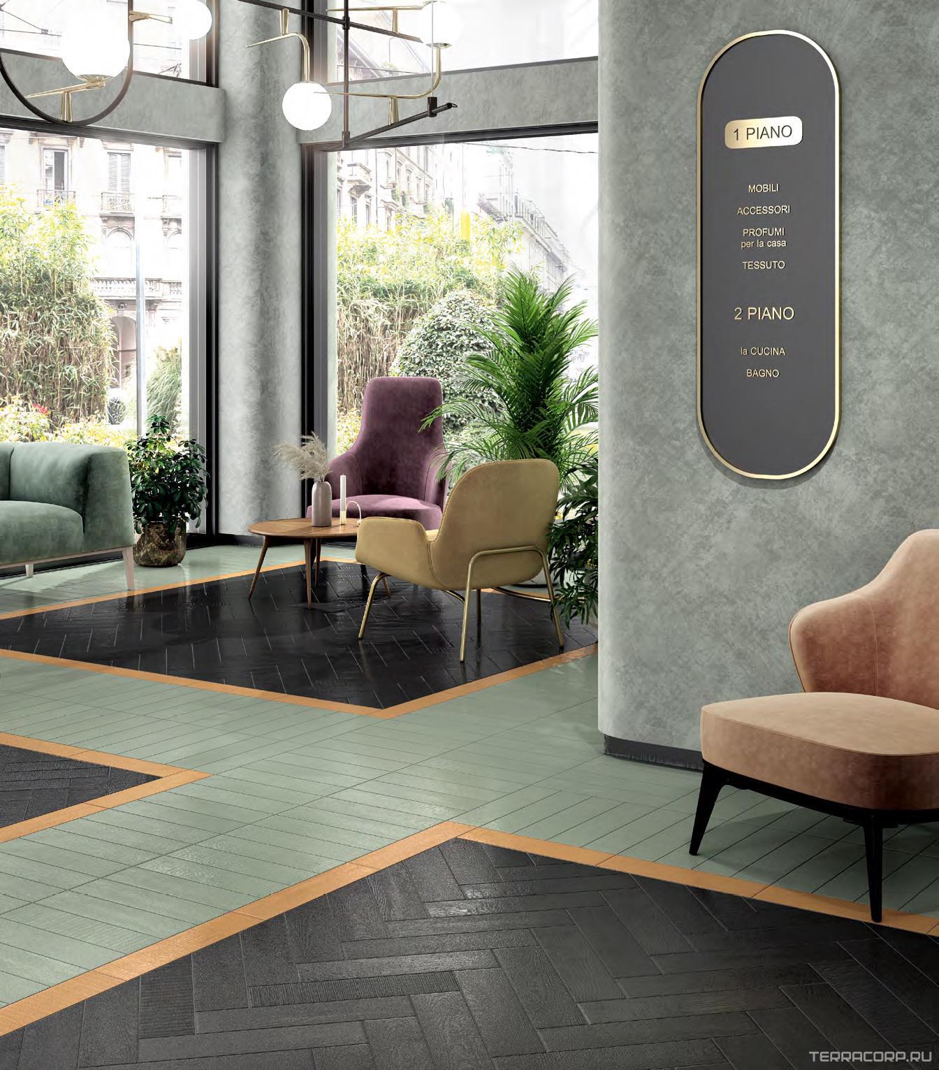 Керамогранит Kerama Marazzi Паркетто серыйXX 9,9x40,2 Серый, фото 1