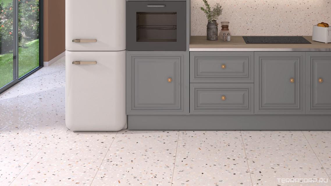 Керамогранит Pamesa Doria Multi 60x120 Rec. ZZ Белый, фото 3