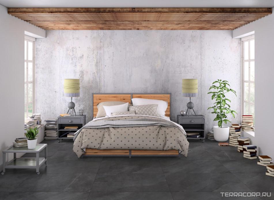 Керамогранит Gambini Ocean Black Abyss 60x120 Черный, фото 4