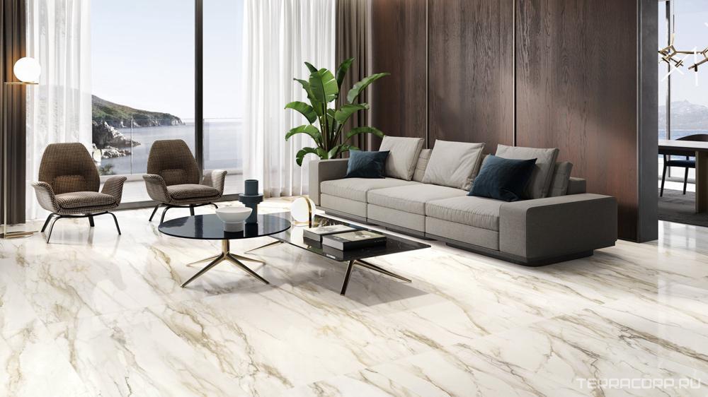 Керамогранит Sant Agostino Trumarmi Tm-Arabescato 60120 Kry 60x120 Комбинированный, фото 1