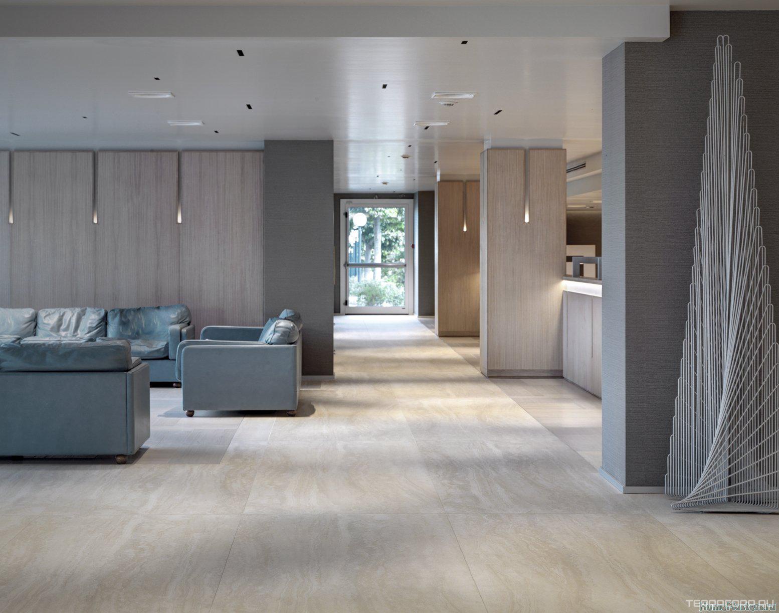 Керамогранит Laminam Rus I Naturali Marmi Calacatta Oro Venato 5,6 mm 100x300 Белый, фото 7
