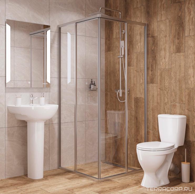 Керамогранит Grasaro Foresta Light Beige G-302/SR 20x60 Бежевый, фото 1