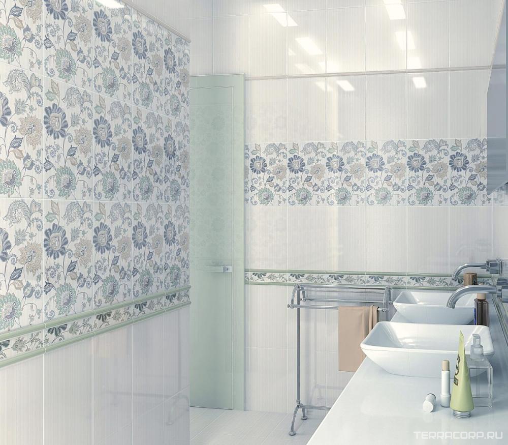 Керамическая плитка Kerama Marazzi Луиза декорир.XX l25х40 Комбинированный, фото 1