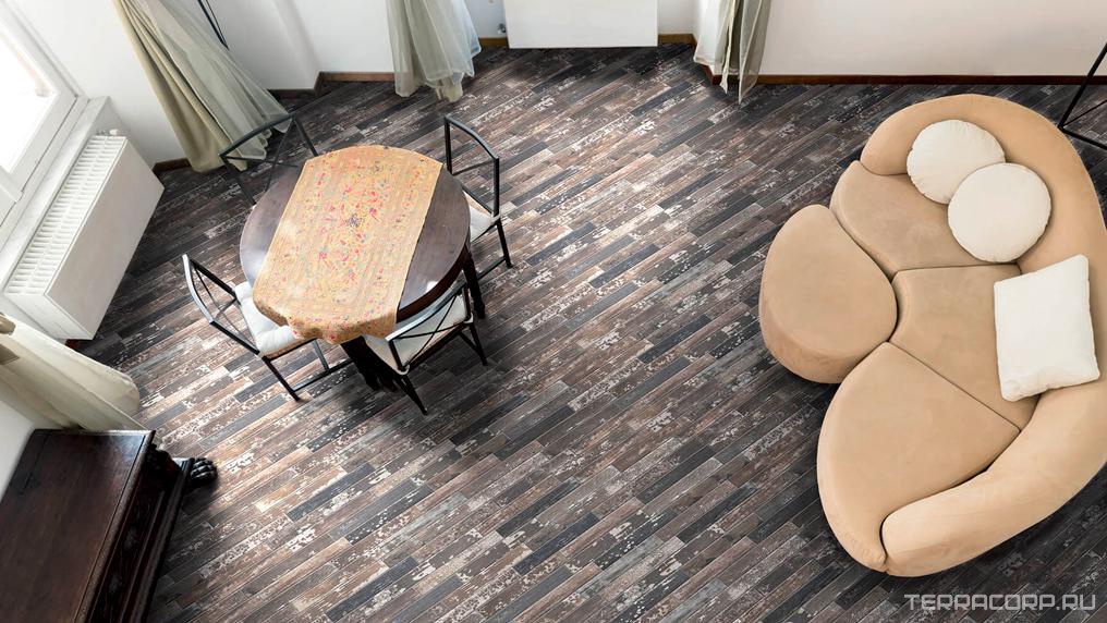 Керамогранит CIR Kentucky Sassafras XX15x90 Коричневый, фото 1