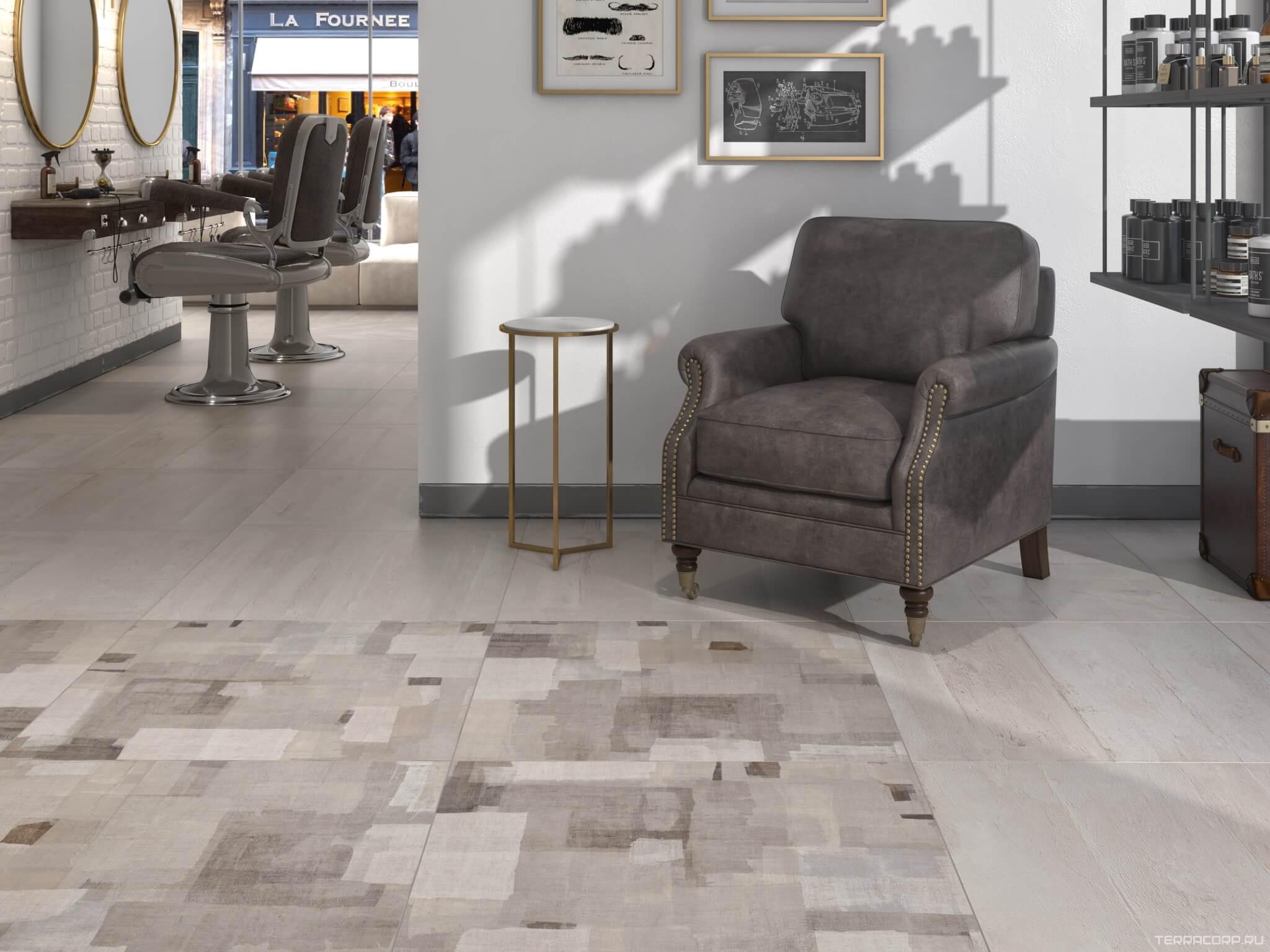 Керамогранит Kerama Marazzi Сольферино серый обрезной 80x80 Серый, фото 3
