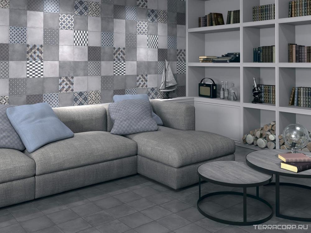 Керамогранит Kerama Marazzi Карнаби-стрит коричневый 20x20 Комбинированный, фото 2