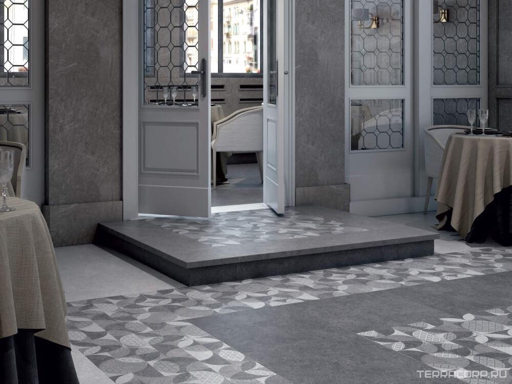 Ступени Kerama Marazzi Фондамента Ступень СТАНДАРТ Проходная серый светлый (n060486)ZZ60x60 Серый, фото 2