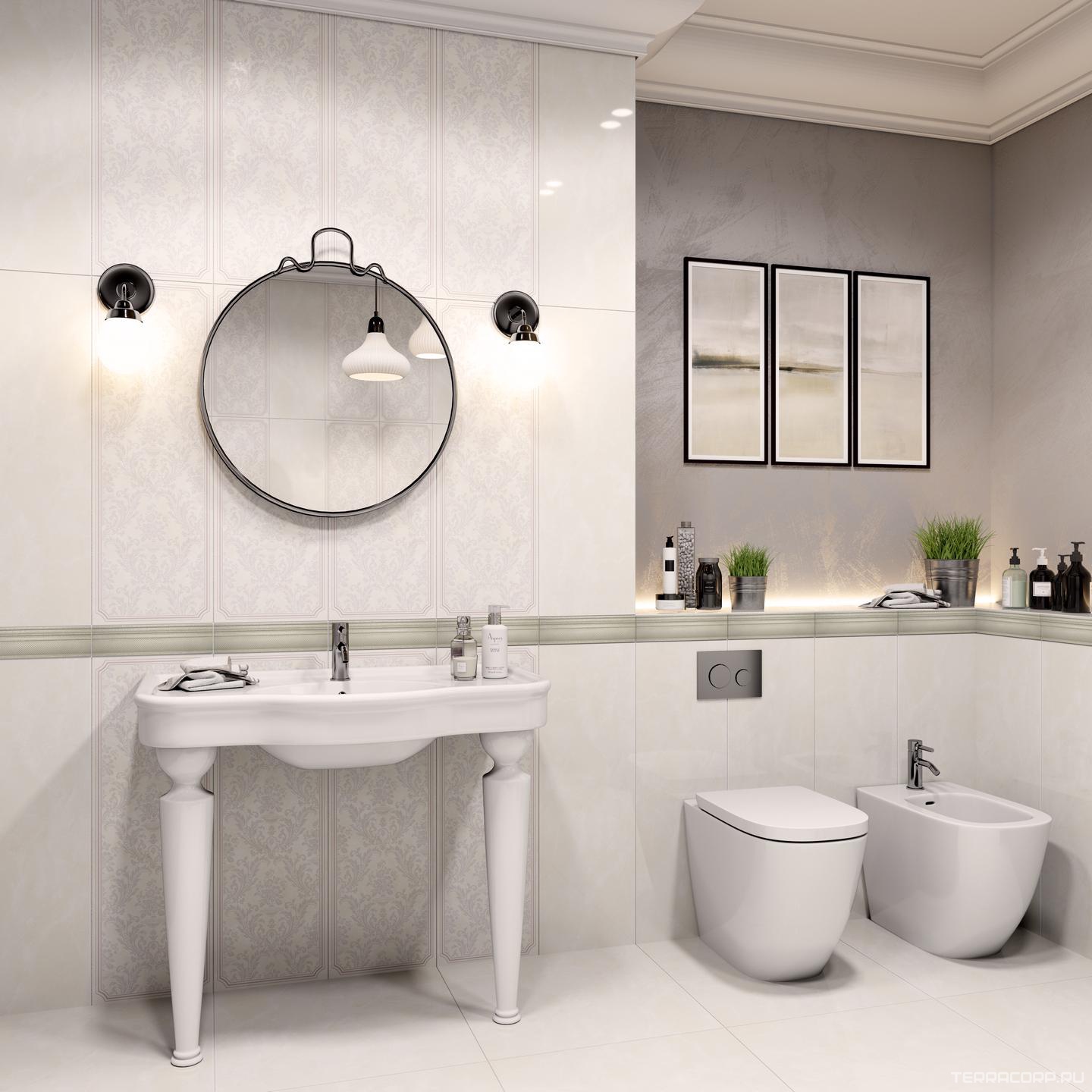 Керамогранит Gracia ceramica Saphie Керамогранит white PG 01 60х60 Белый, фото 1