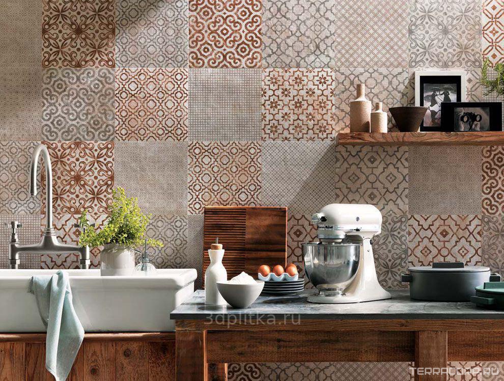 Мозаика FAP Ceramiche Creta Naturale Brick Mosaico RT 30.5x30.5 Бежевый, фото 1