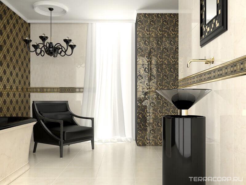 Керамогранит Pamesa Dante Marfil 45x45 Бежевый, фото 4