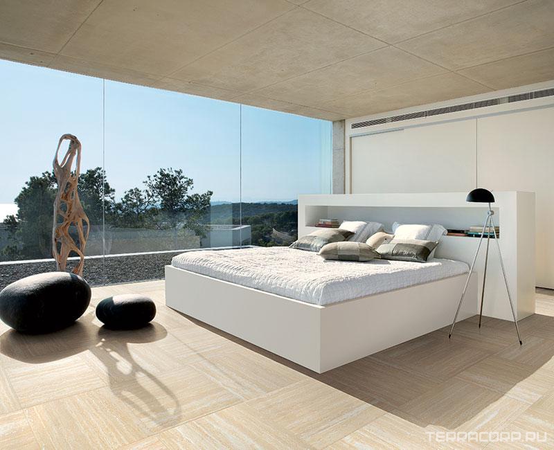 Керамогранит Fioranese Nu Travertine in Falda Cream naturale/rettificato (п.п.) 30x30 Бежевый, фото 1