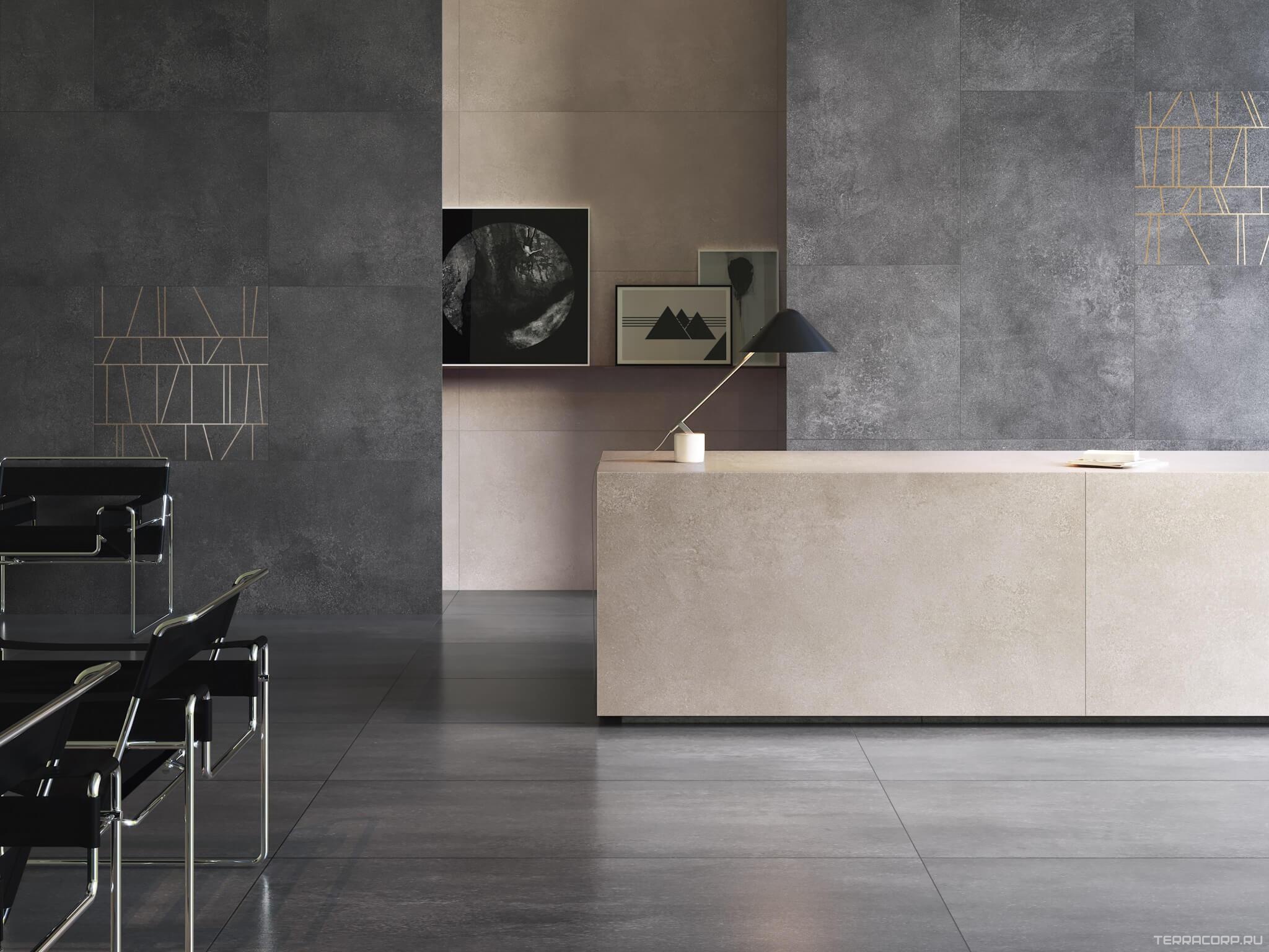 Керамогранит Kerama Marazzi Турнель Темный 80х80 Серый, фото 6