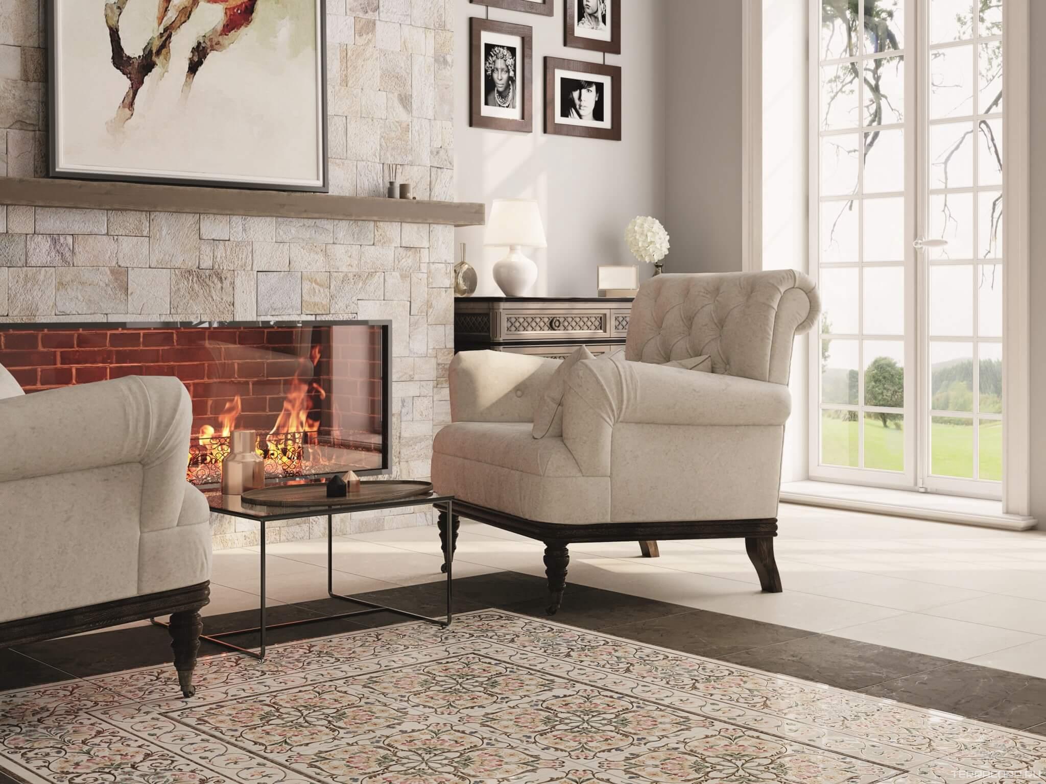 Керамическая плитка Kerama Marazzi Лирия беж ZZ15x40 Бежевый, фото 2