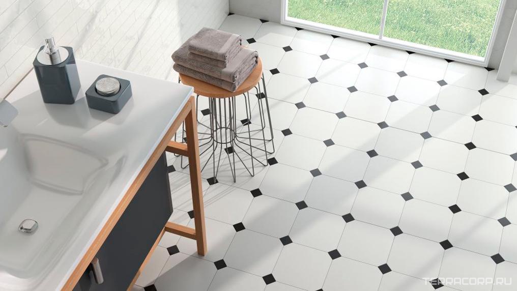 Керамогранит APE Ceramica Eight Taco Four Black 3.8x3.8 Черный, фото 1