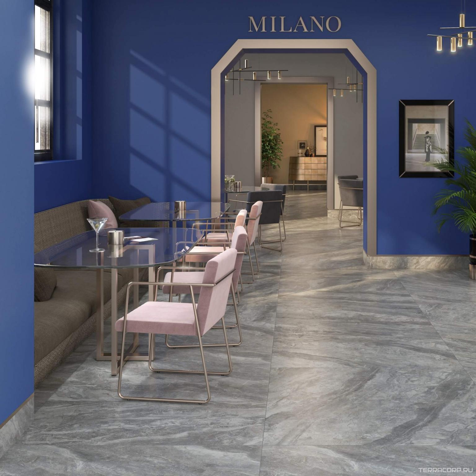 Керамогранит Kerama Marazzi Гриджио серый обрезной 60x119.5 Серый, фото 6