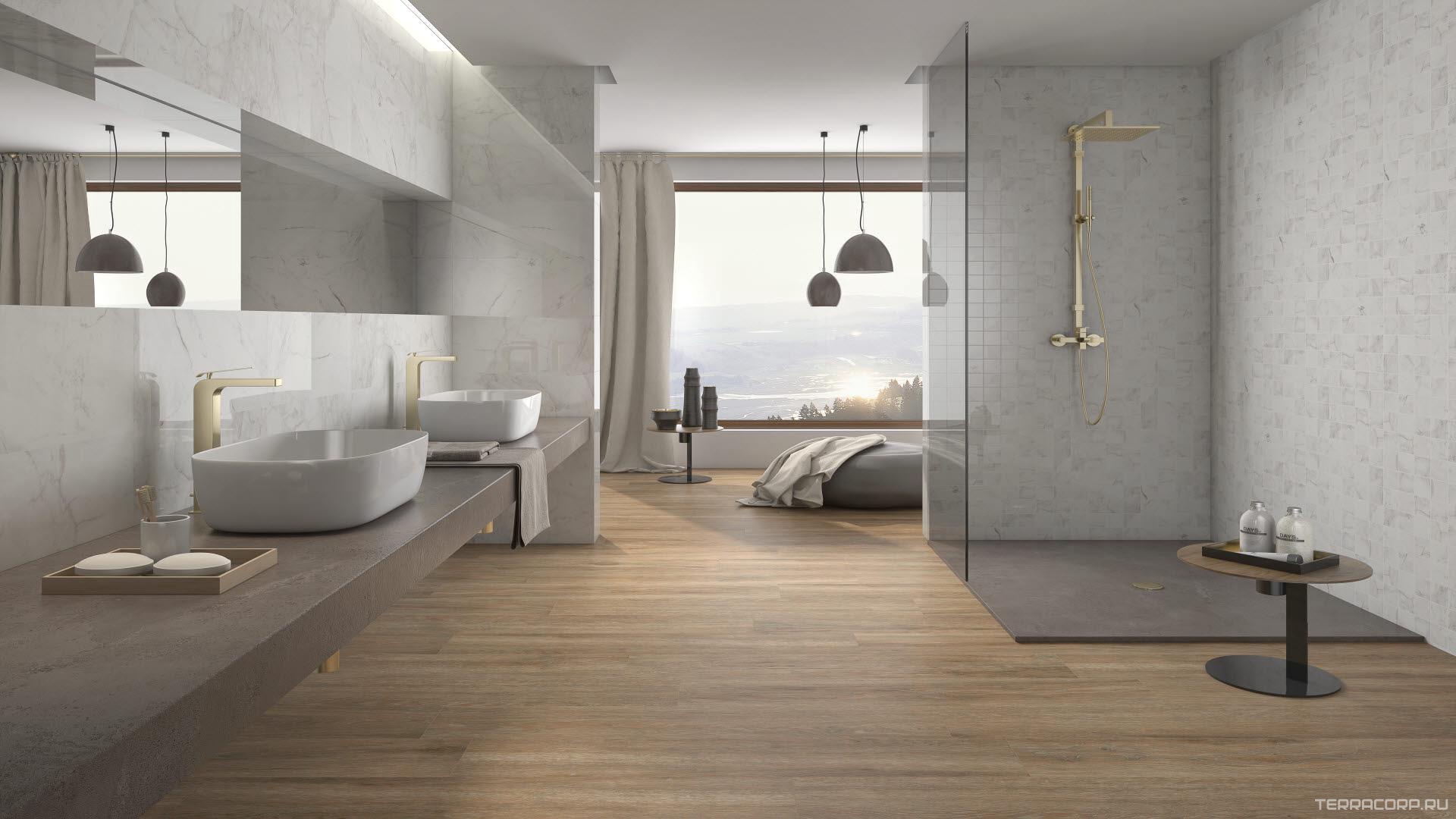 Керамогранит Pamesa Marmoles Lucca Lucca Blanco Compacglass 60x120 Белый, фото 1