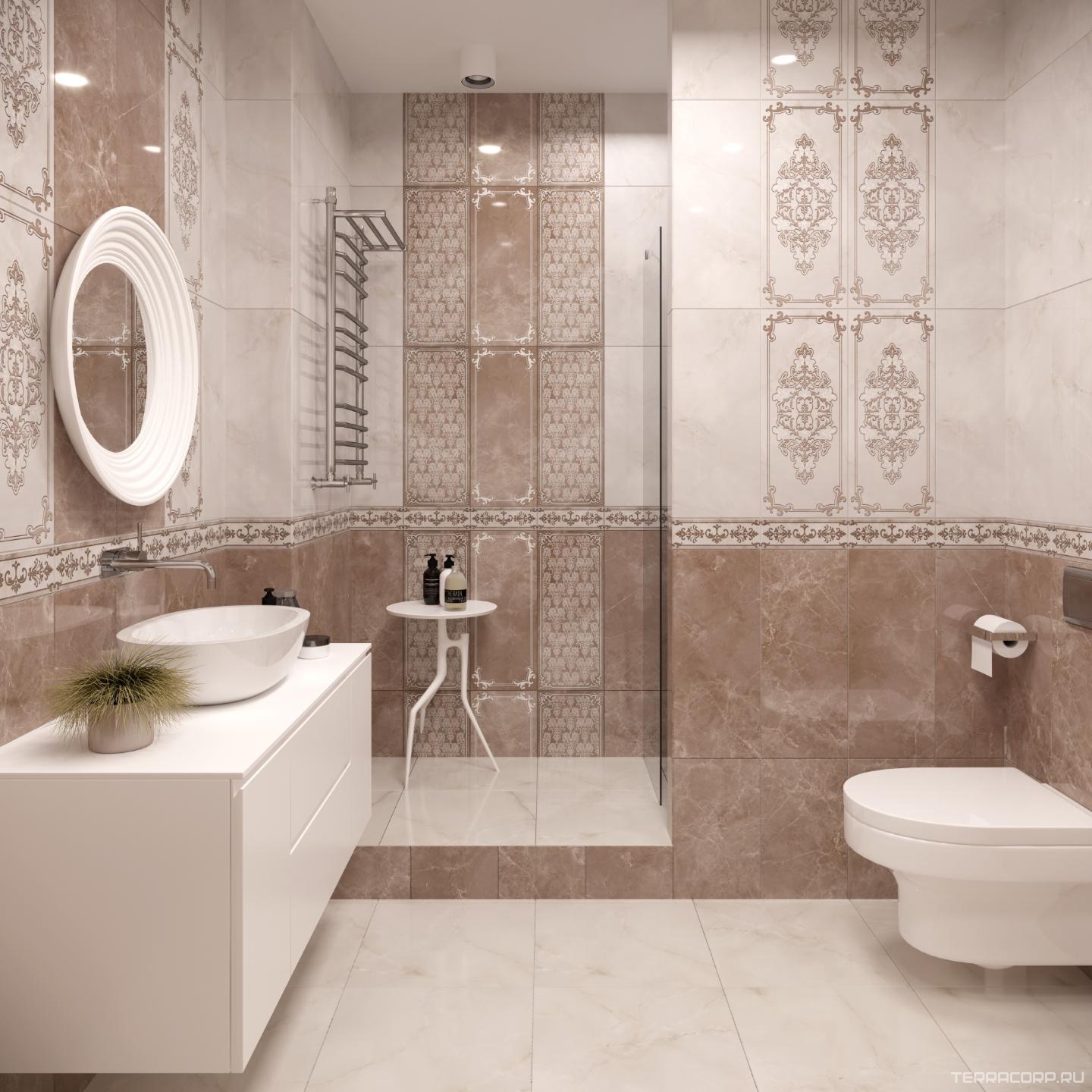Керамогранит Gracia ceramica Visconti beige light PG 01XX 45x45 Бежевый, фото 1