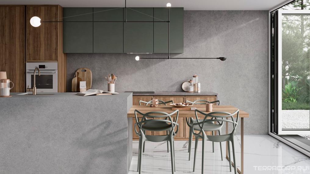 Керамогранит Pamesa Moleanos Pearl 6 мм decorstone 120X280 Серый, фото 1