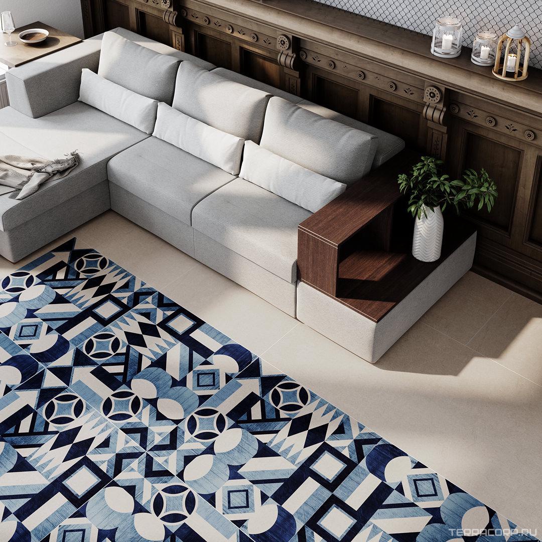 Керамогранит Kerama Marazzi Базальто серый обрезной 80x160 Серый, фото 1