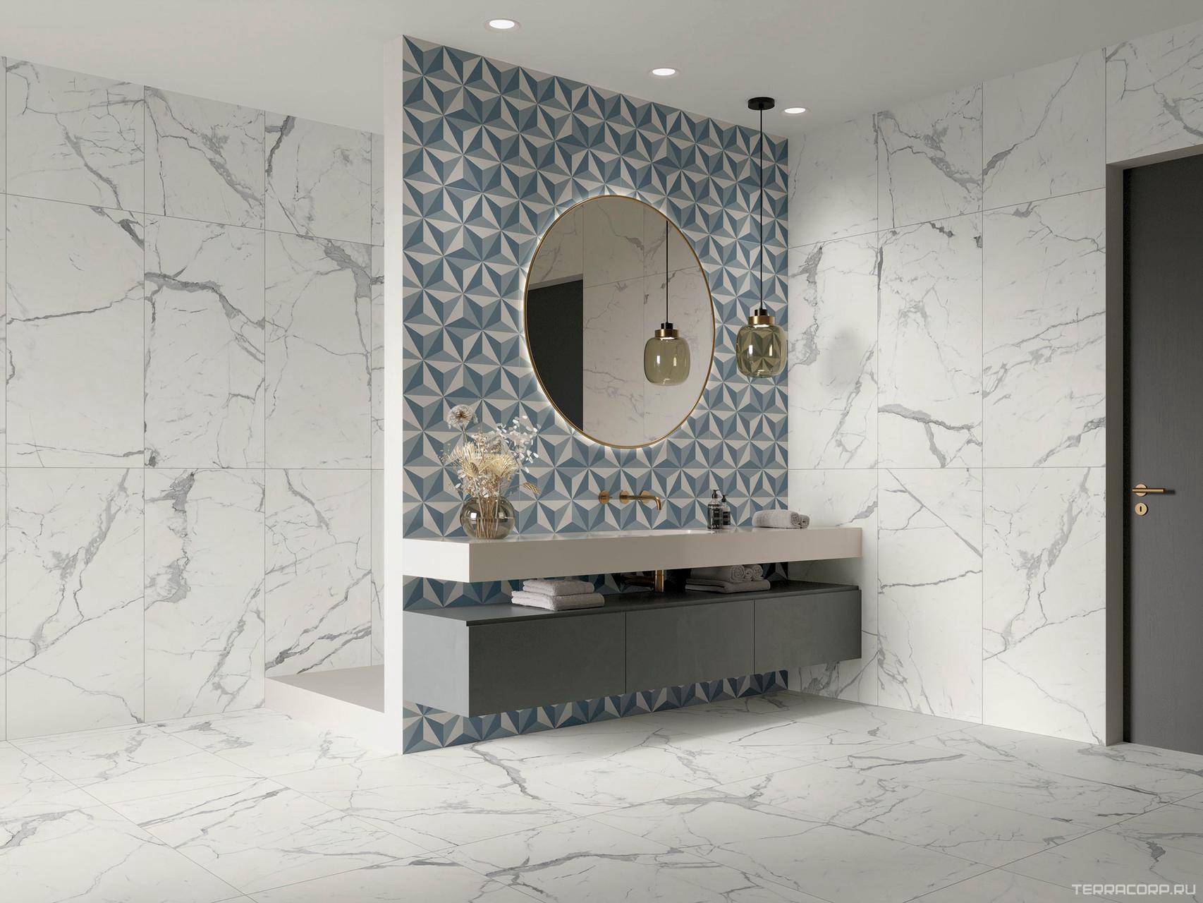 Керамогранит Dado Ceramica Vision Calacatta Oro 120x120 Комбинированный, фото 1