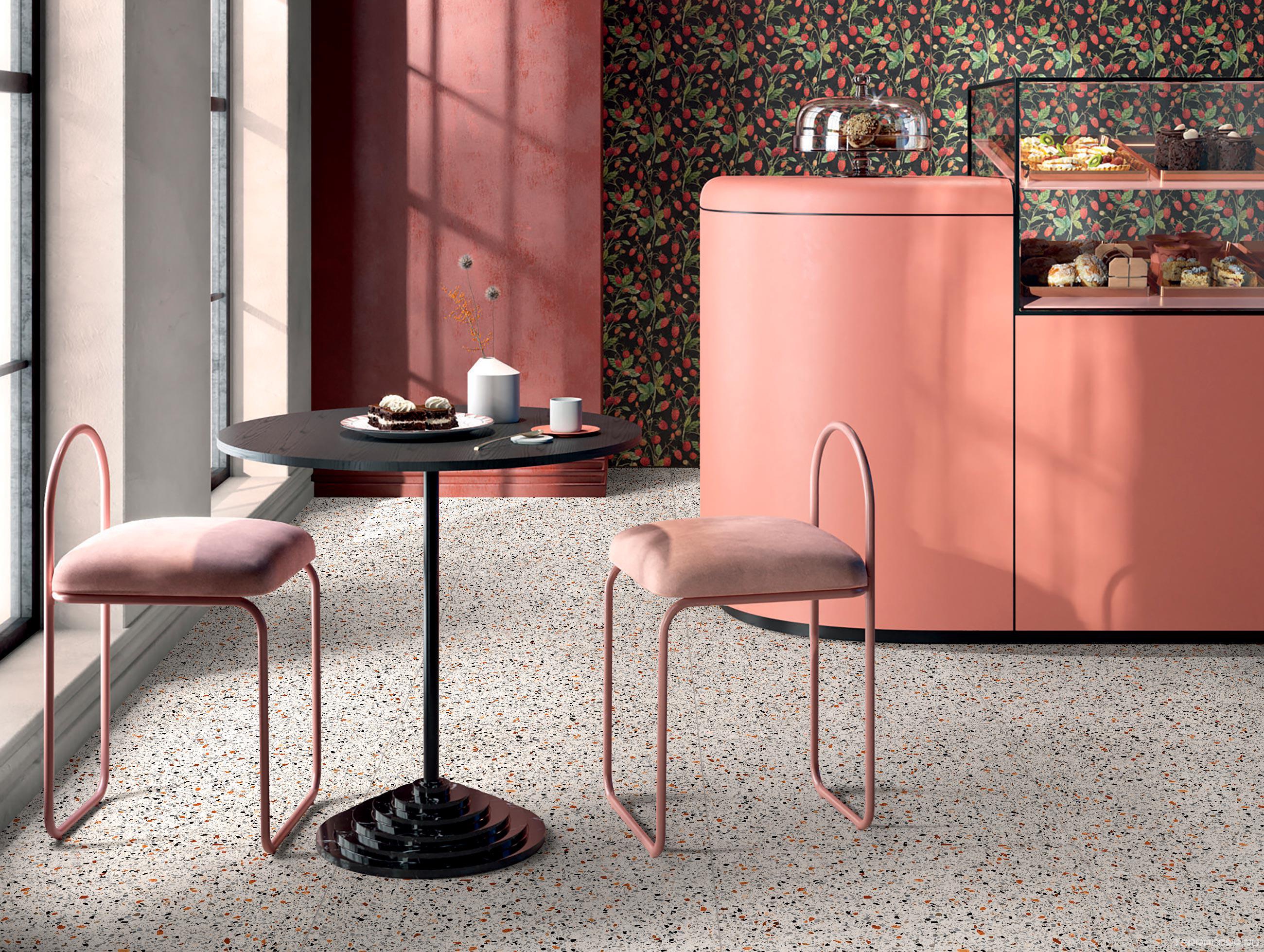 Керамогранит WIFI Ceramics Terrazzone Ash Honed 60x120 Серый, фото 1