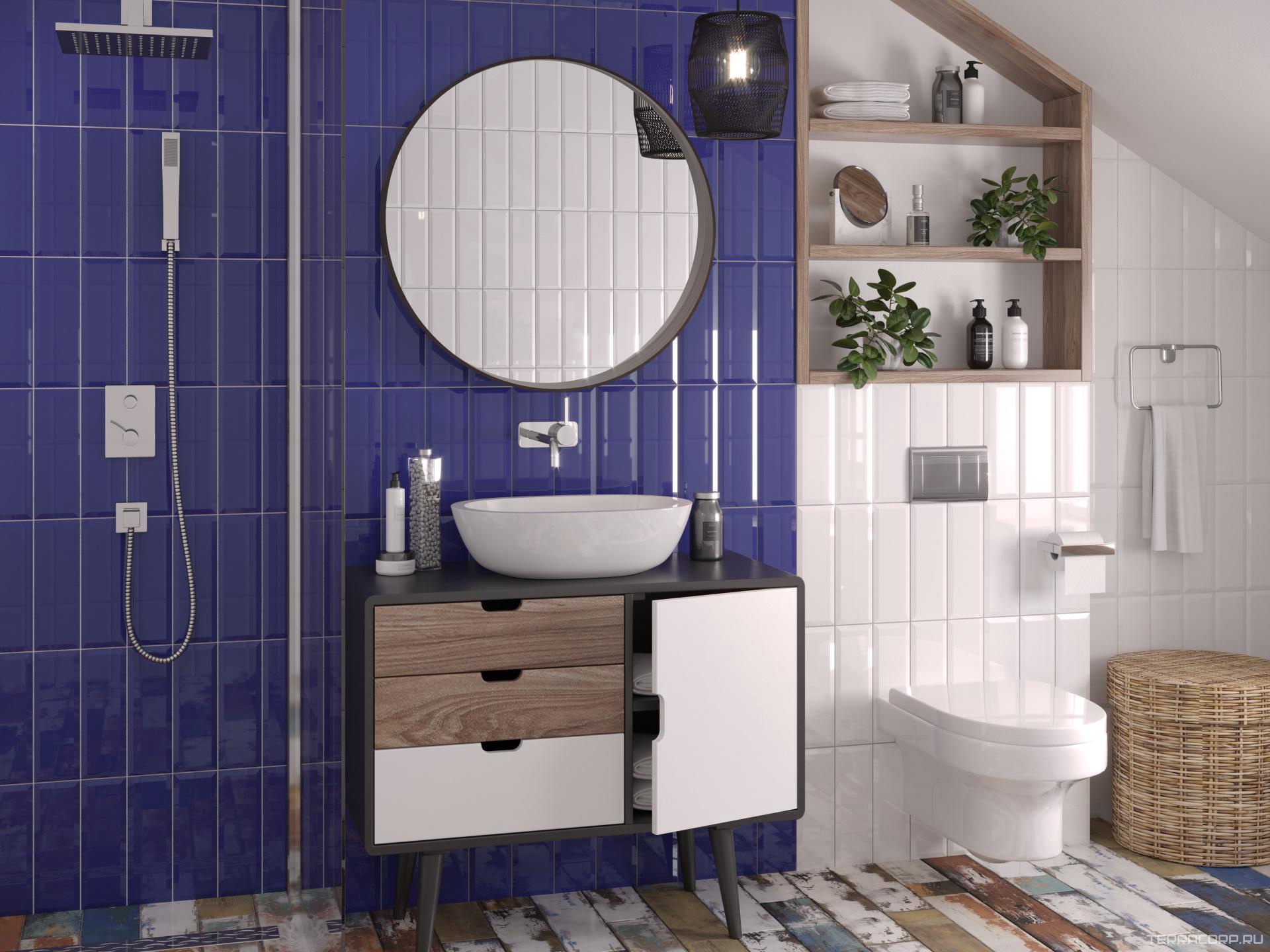 Керамическая плитка Gracia ceramica Metro white wall 01 ZZ10х30 Белый, фото 2