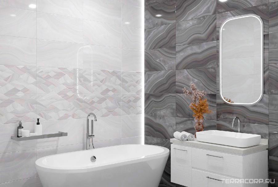 Керамическая плитка Azori Acate Cascade 31.5x63 Комбинированный, фото 1