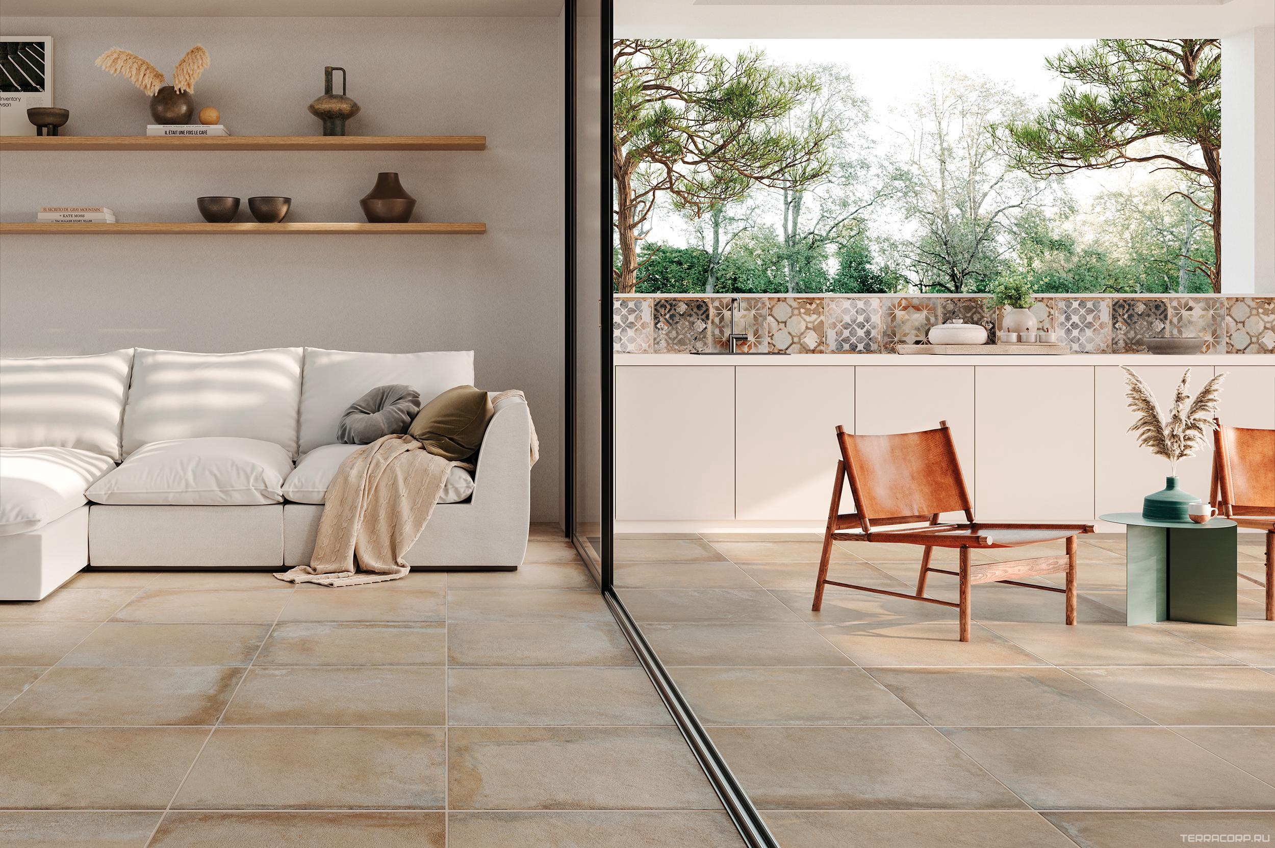 Керамогранит Gambini Heartland Sand 30x30 Бежевый, фото 2