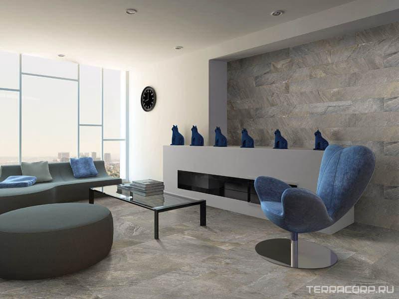 Ступени Estima Mixstone Ступень ЕВРО ТЕХНО Проходная Грес 01 непол. (из n043474)34.5x119.5 Коричневый, фото 1