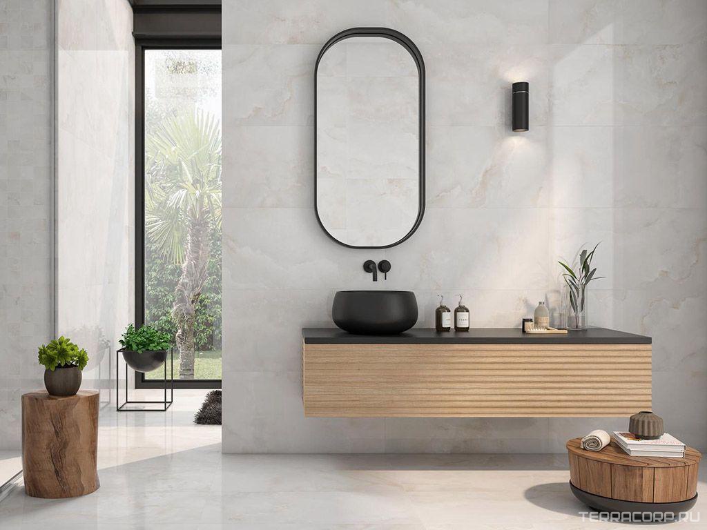 Керамогранит Pamesa Onix White lev 60x120 Белый, фото 3