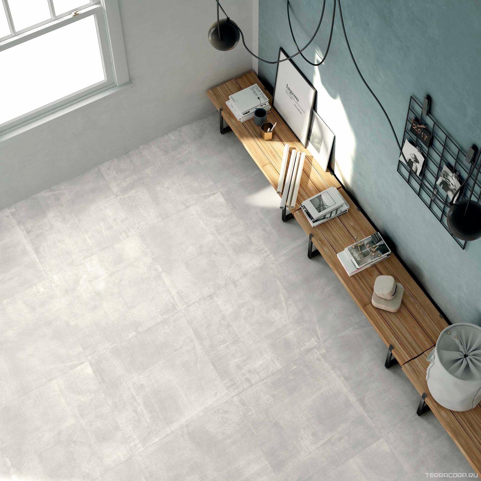 Керамогранит Dado Ceramica Fabric Anthracite KL 60x120 Серый, фото 2