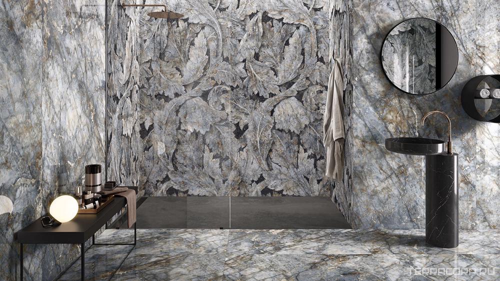 Керамогранит Emil Ceramica Tele Di Marmo Revolution Thassos Lap ZZ90x90 Серый, фото 2