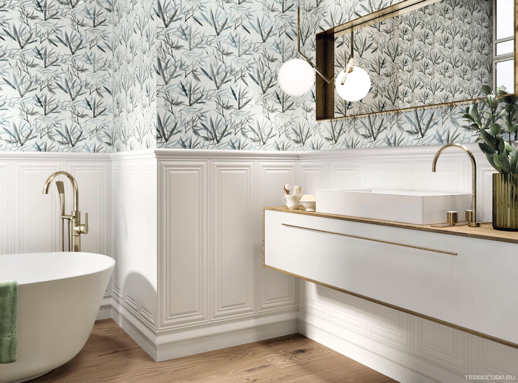 Керамогранит APE Ceramica Fables Tours Eau rect 30x90 Серый, фото 2