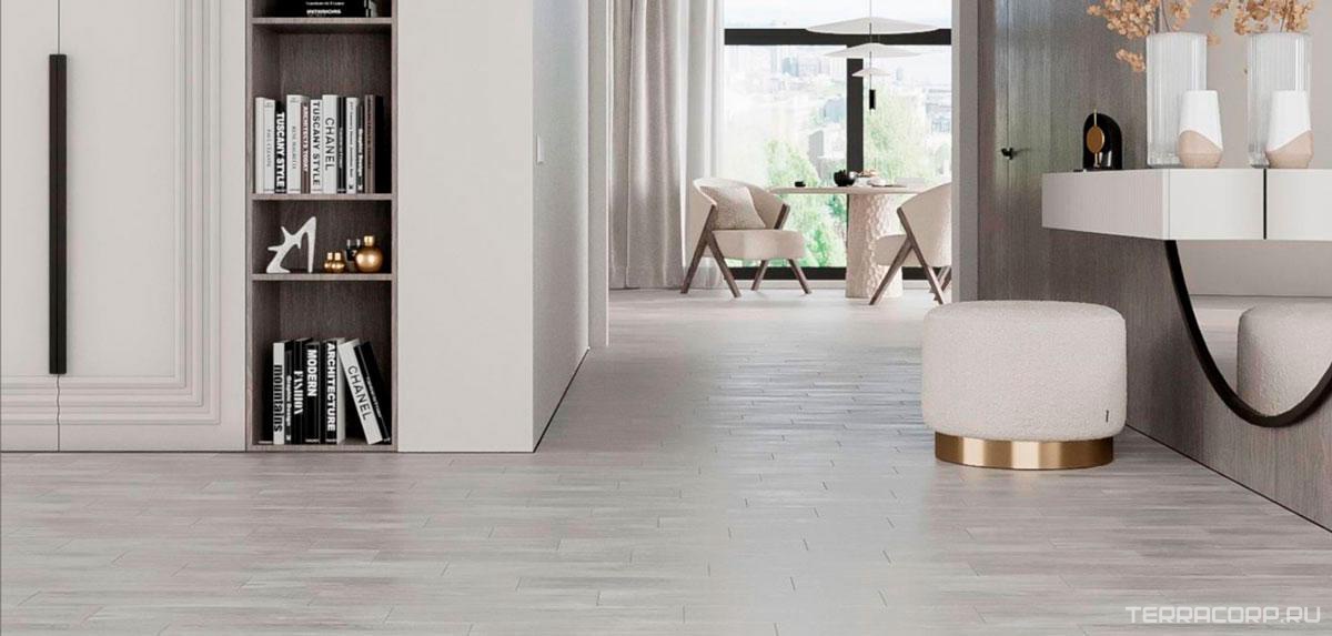 Керамогранит Gracia ceramica Nordland grey PG 01 12.5x50 Серый, фото 1
