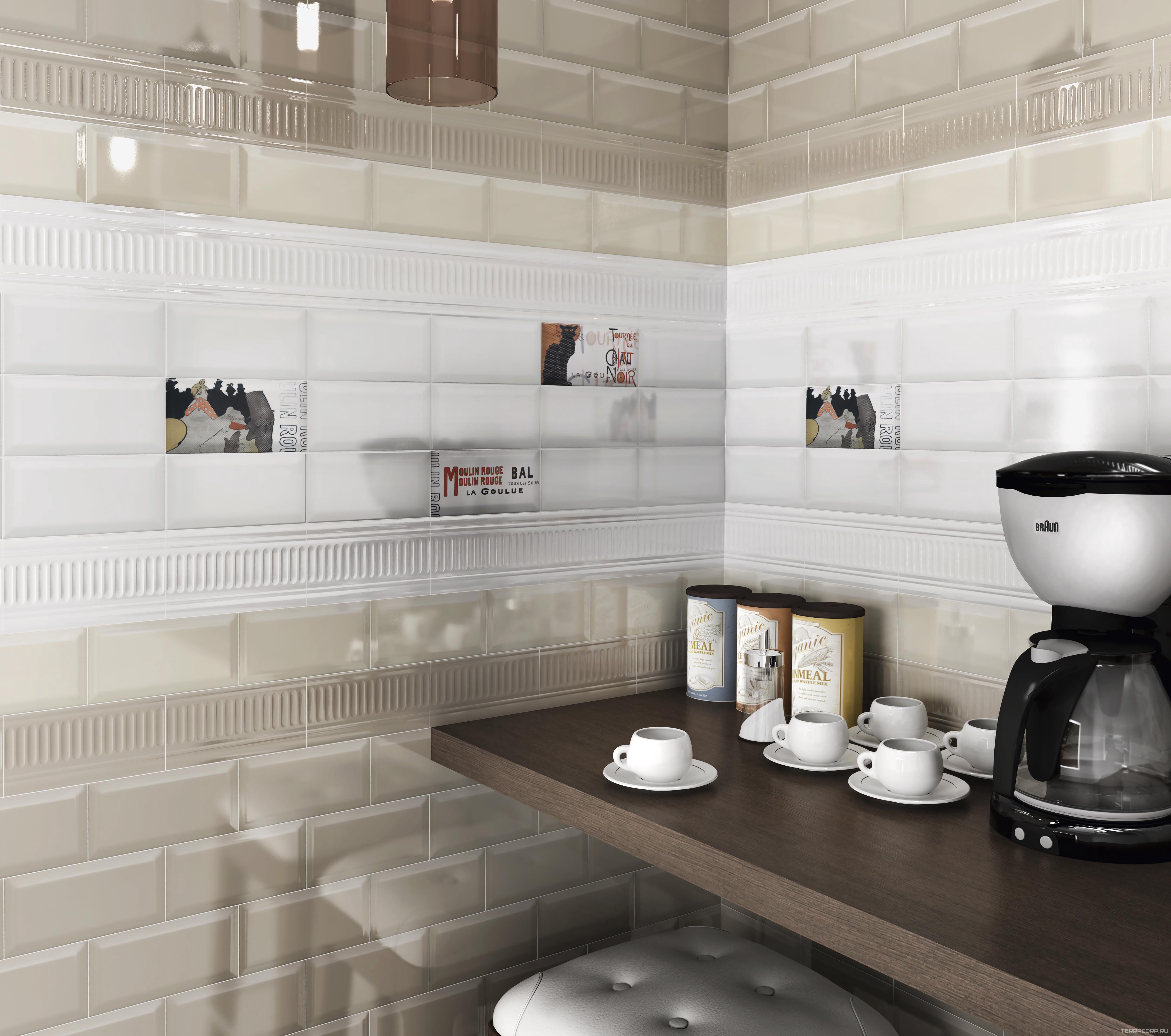 Керамическая плитка Kerama Marazzi Бланше беж грань 9.9x20 Бежевый, фото 4