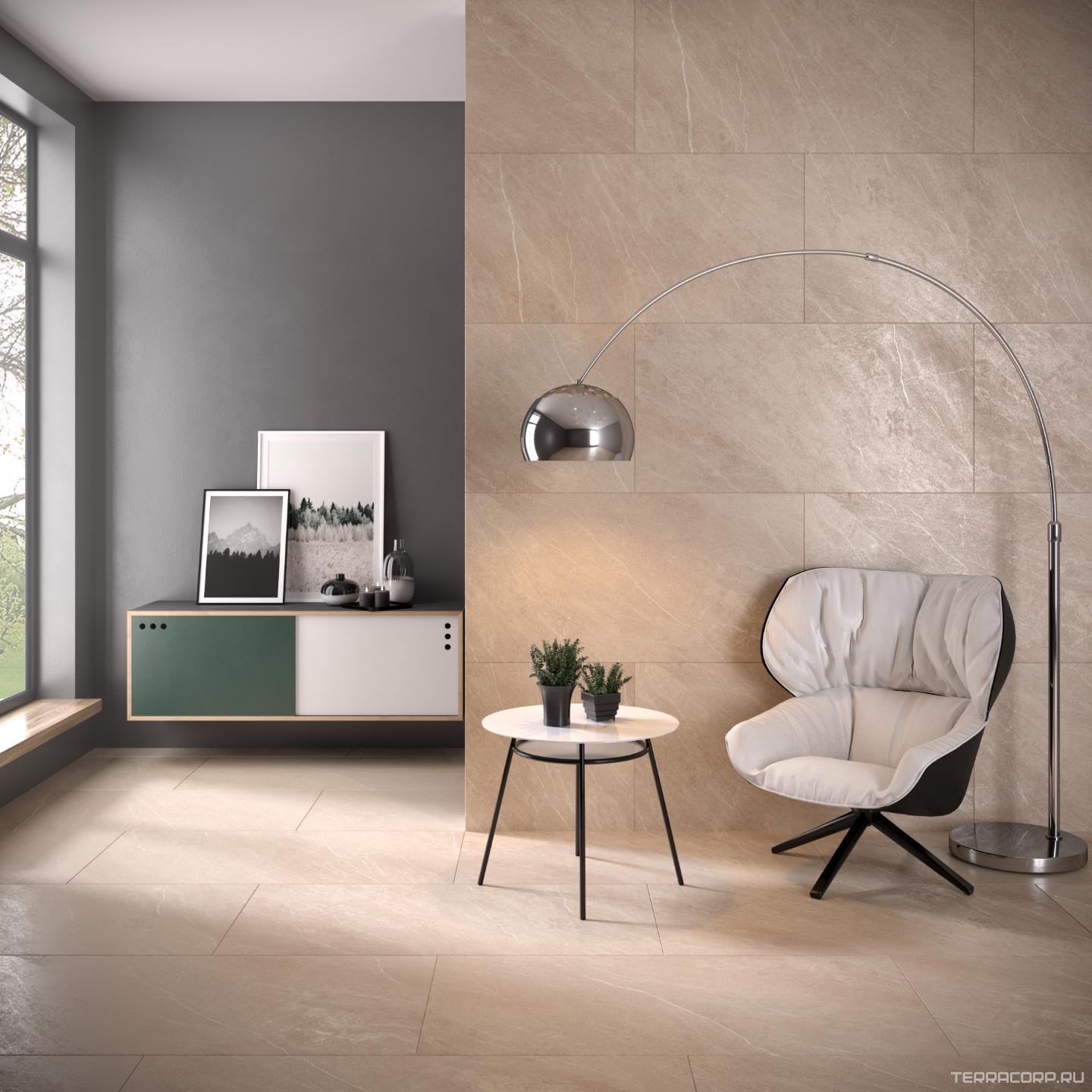 Керамогранит Gracia ceramica Abremo Керамогранит grey PG 01 60х120 Серый, фото 2