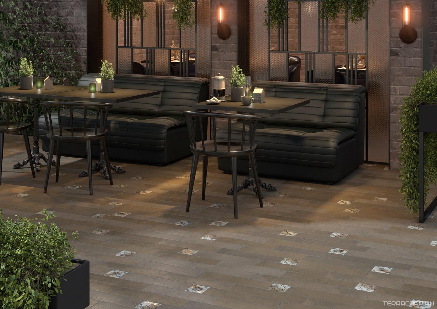 Керамогранит Kerama Marazzi Довиль коричневый матовый 9,9х40,2 Коричневый, фото 1