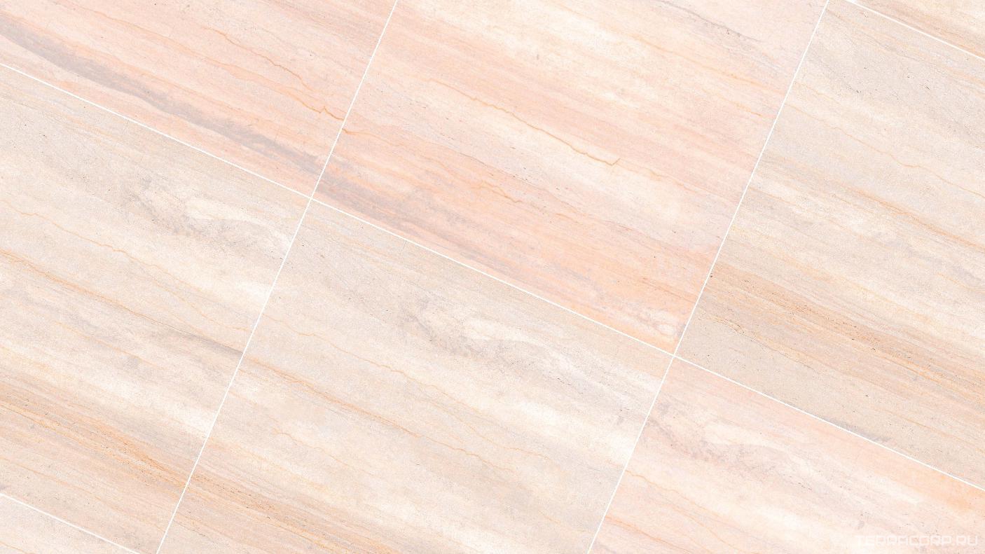 Керамогранит Zerde Travertino light beige KL 80x80 Бежевый, фото 1